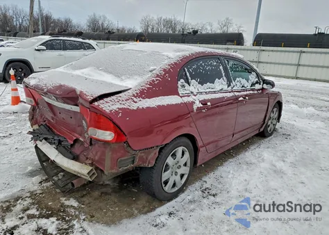 2010 Honda Civic Lx из США, поврежденный, VIN 19XFA1F51AE040418